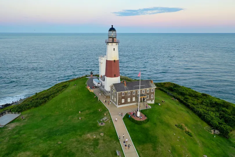 Montauk Point Lighthouse - iconic destination served by luxury limo