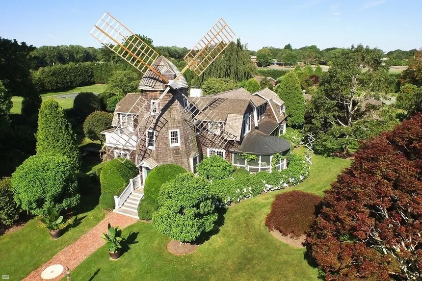Iconic Hamptons windmill
